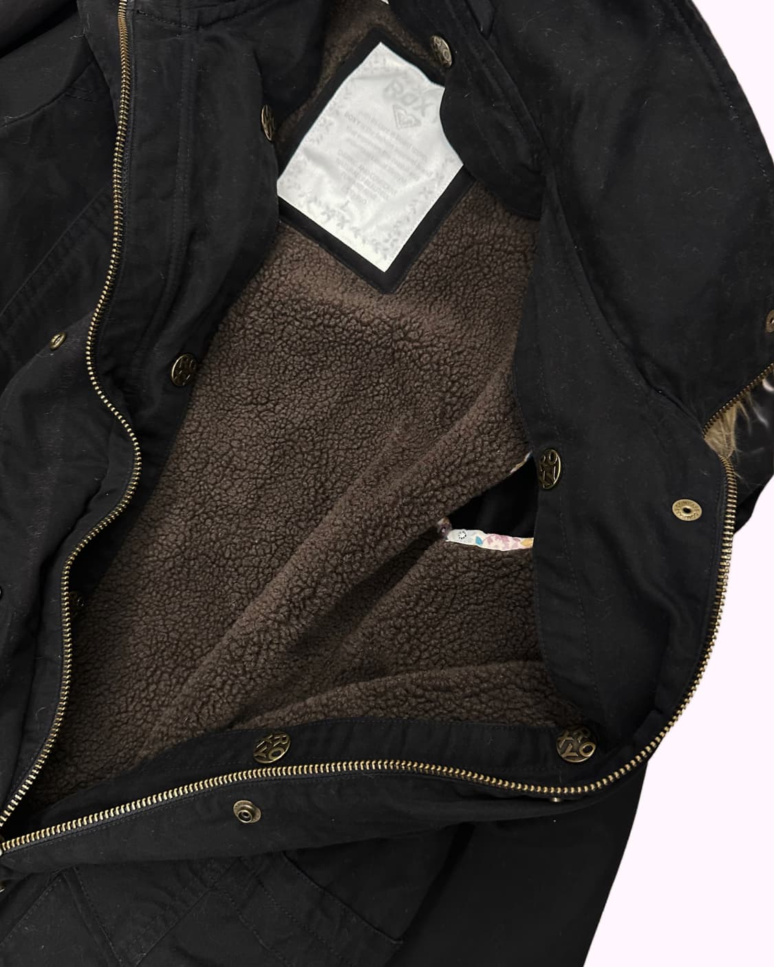 ROXY fur hood field parka 상품이미지4