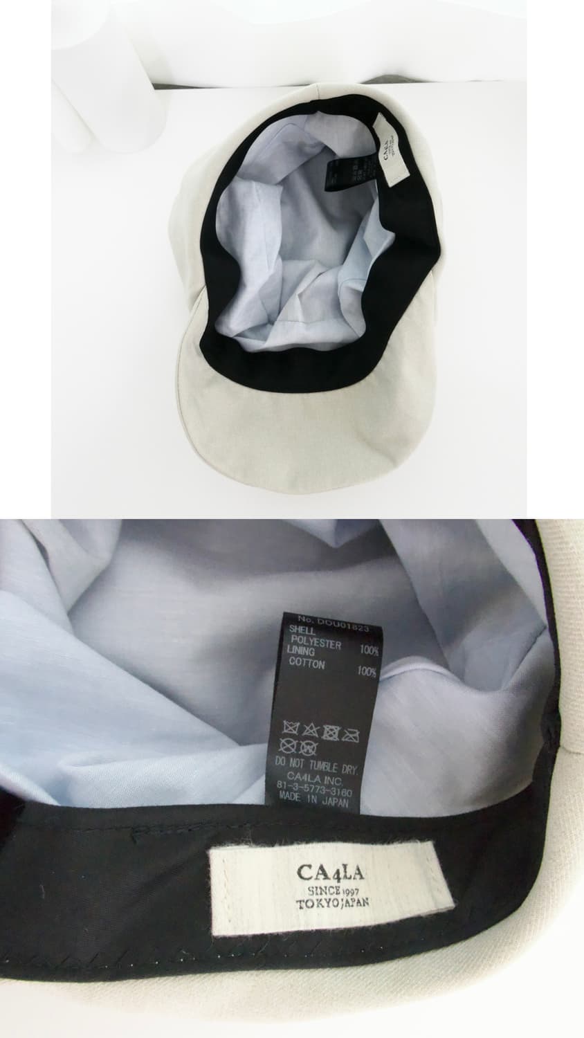 Ca4la 카시라 와이어 드레이프 캡 상품이미지4