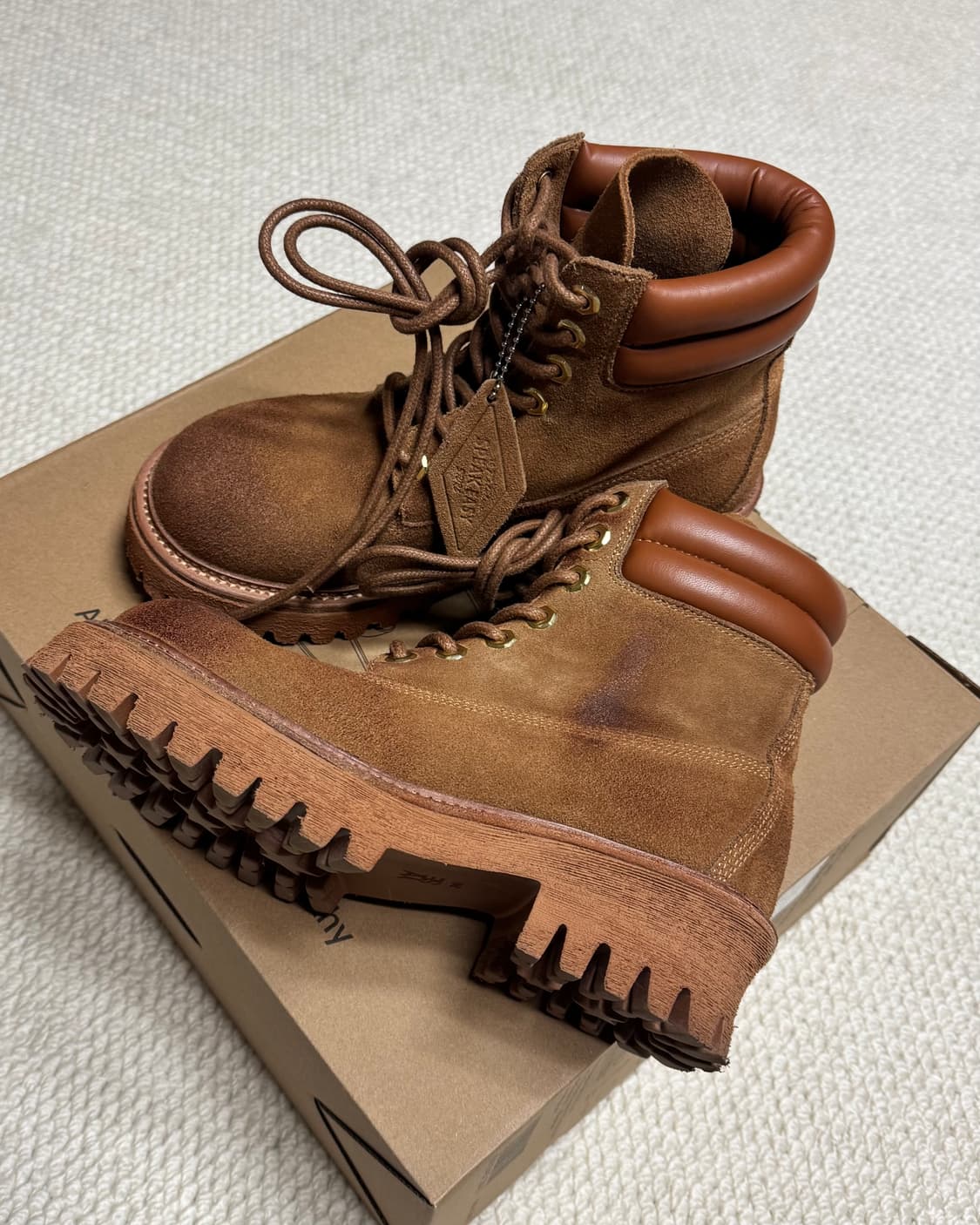 야세 1990 코만도솔 스웨이드 부츠 베이지 240 상품이미지2