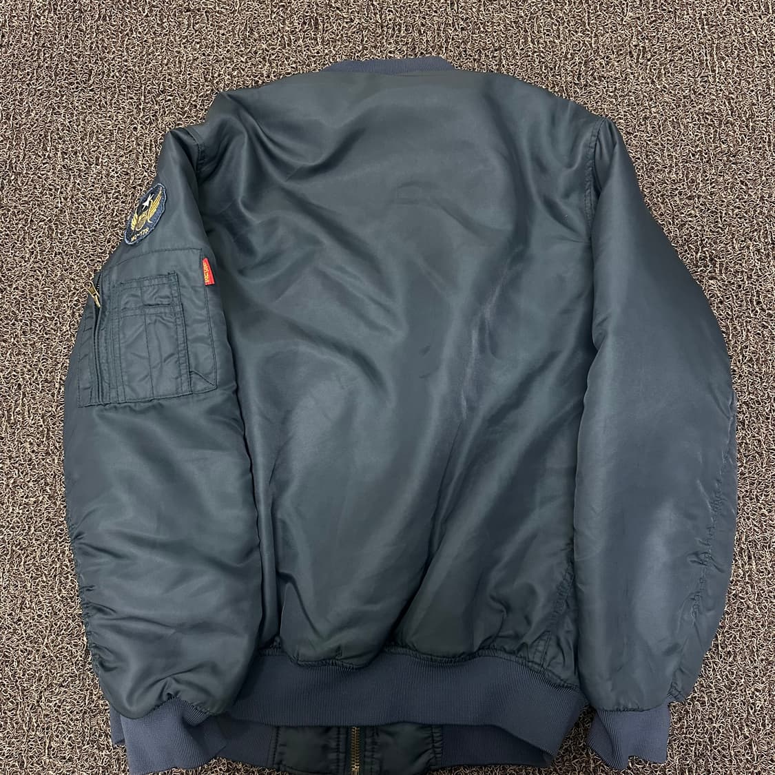 Captain Wevic US 에어포스 항공 MA-1 블루종 자켓 XL 상품이미지5