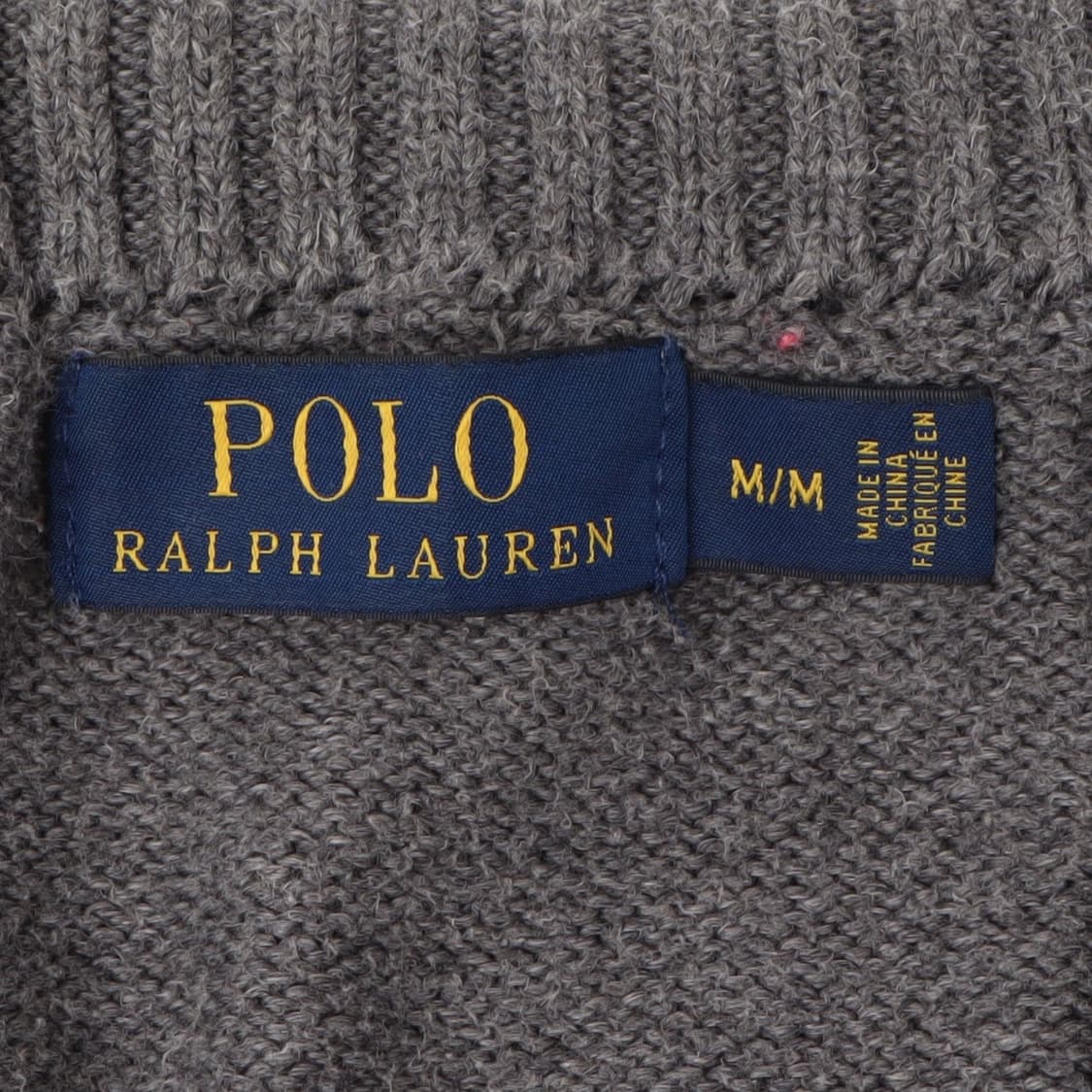 폴로 랄프로렌 챠콜그레이 버튼업 니트 스웨터 상품이미지8