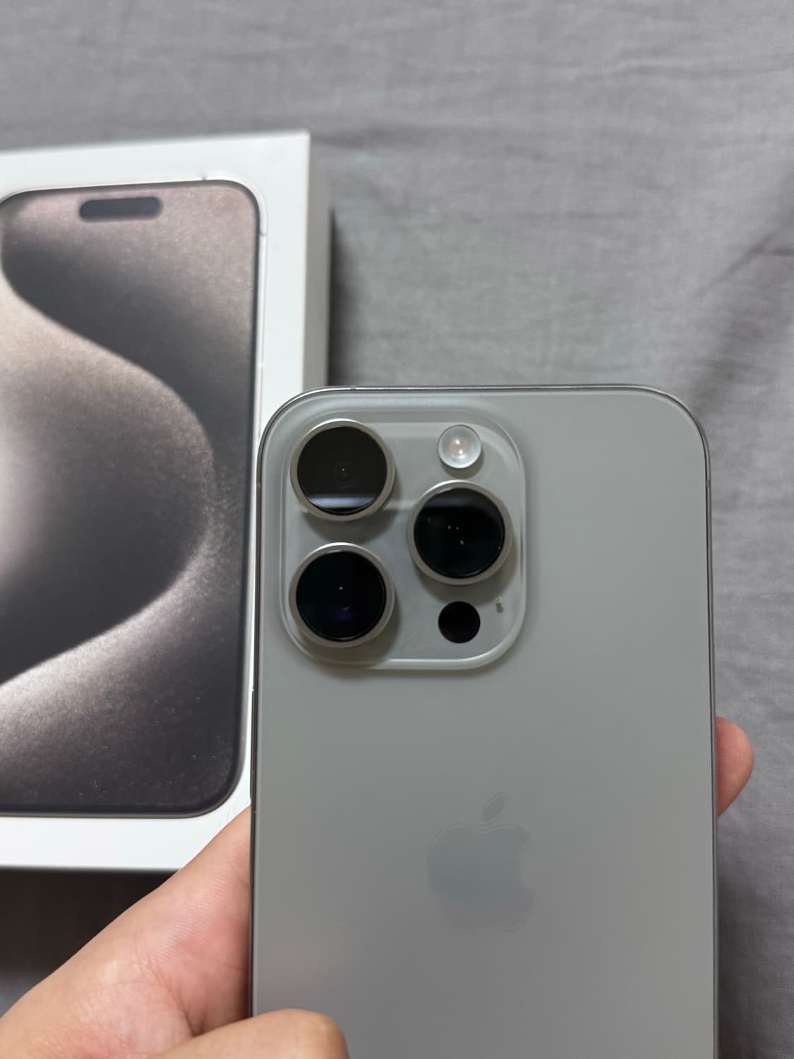 (SS급) 아이폰 15 프로 256GB 네츄럴 티타늄 상품이미지8