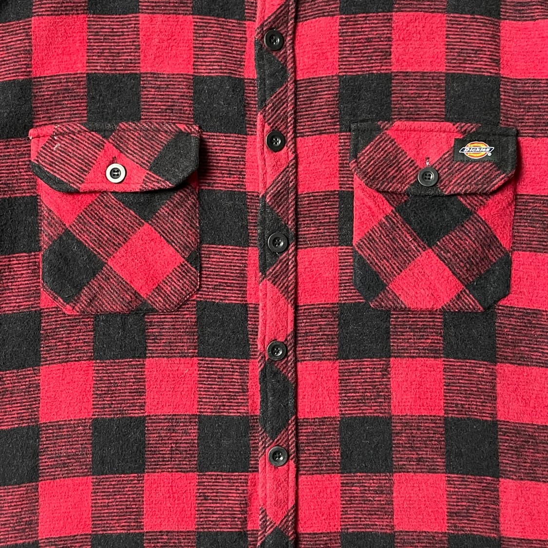 DICKIES 디키즈 빈티지 버팔로체크 플란넬 워크 셔츠 A00825 상품이미지3