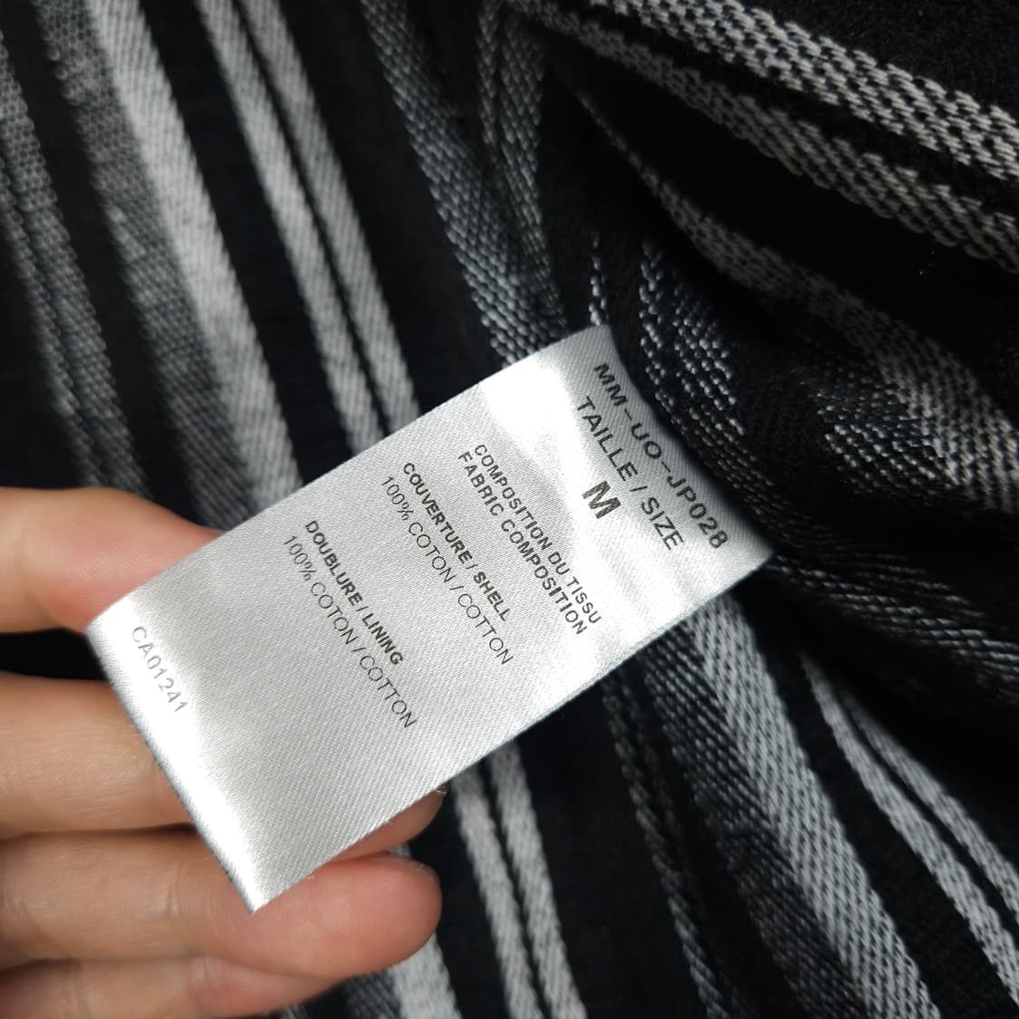 MMIC 엠엠아이씨 멘드 자켓 블랙 상품이미지7