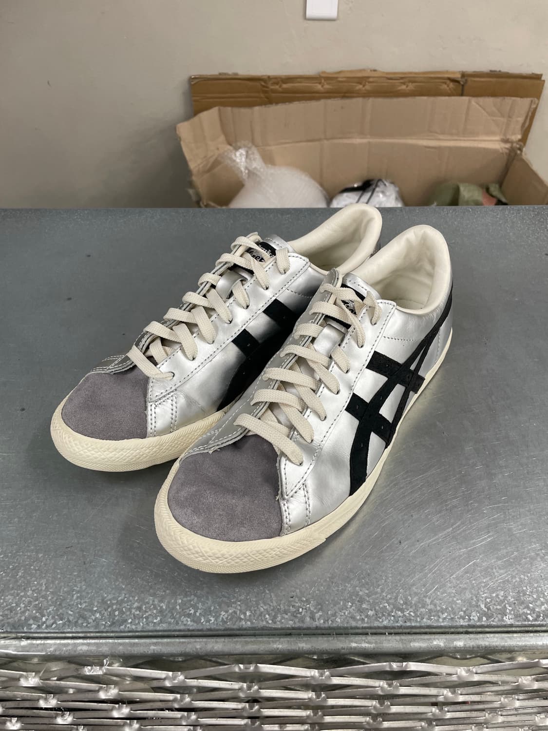 오니츠카타이거 파브레 BL-S 실버 260 상품이미지2