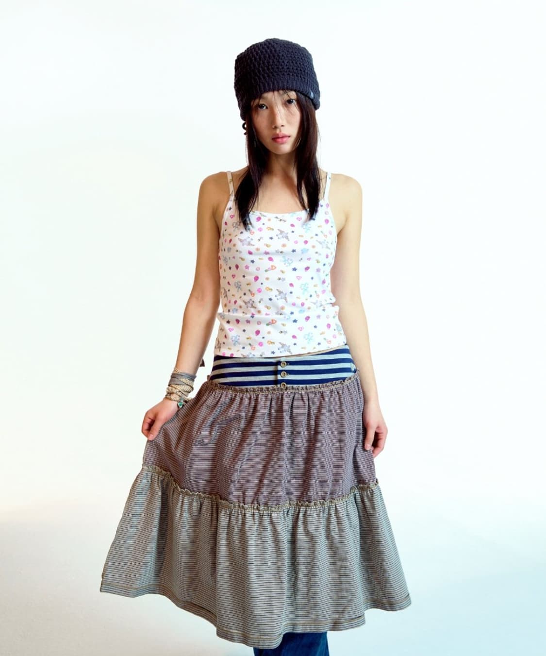 코이세이오 EMA TINY FRIENDS SLEEVELESS WHITE 상품이미지3
