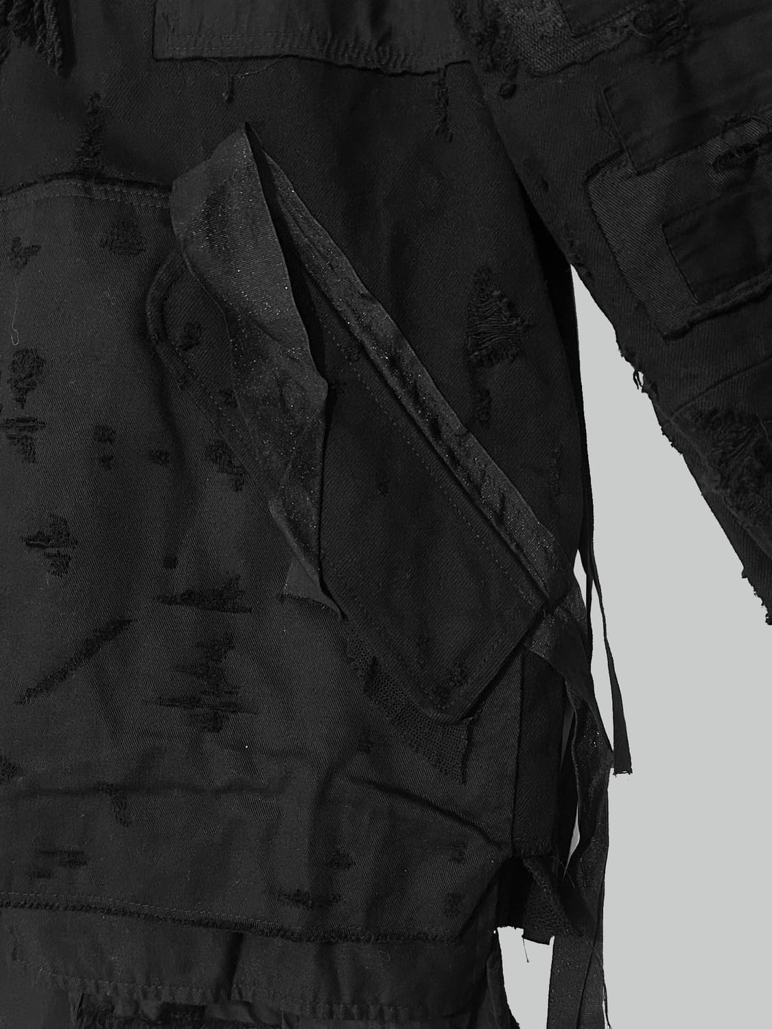 미도리카와 24aw 보로 자켓 상품이미지6