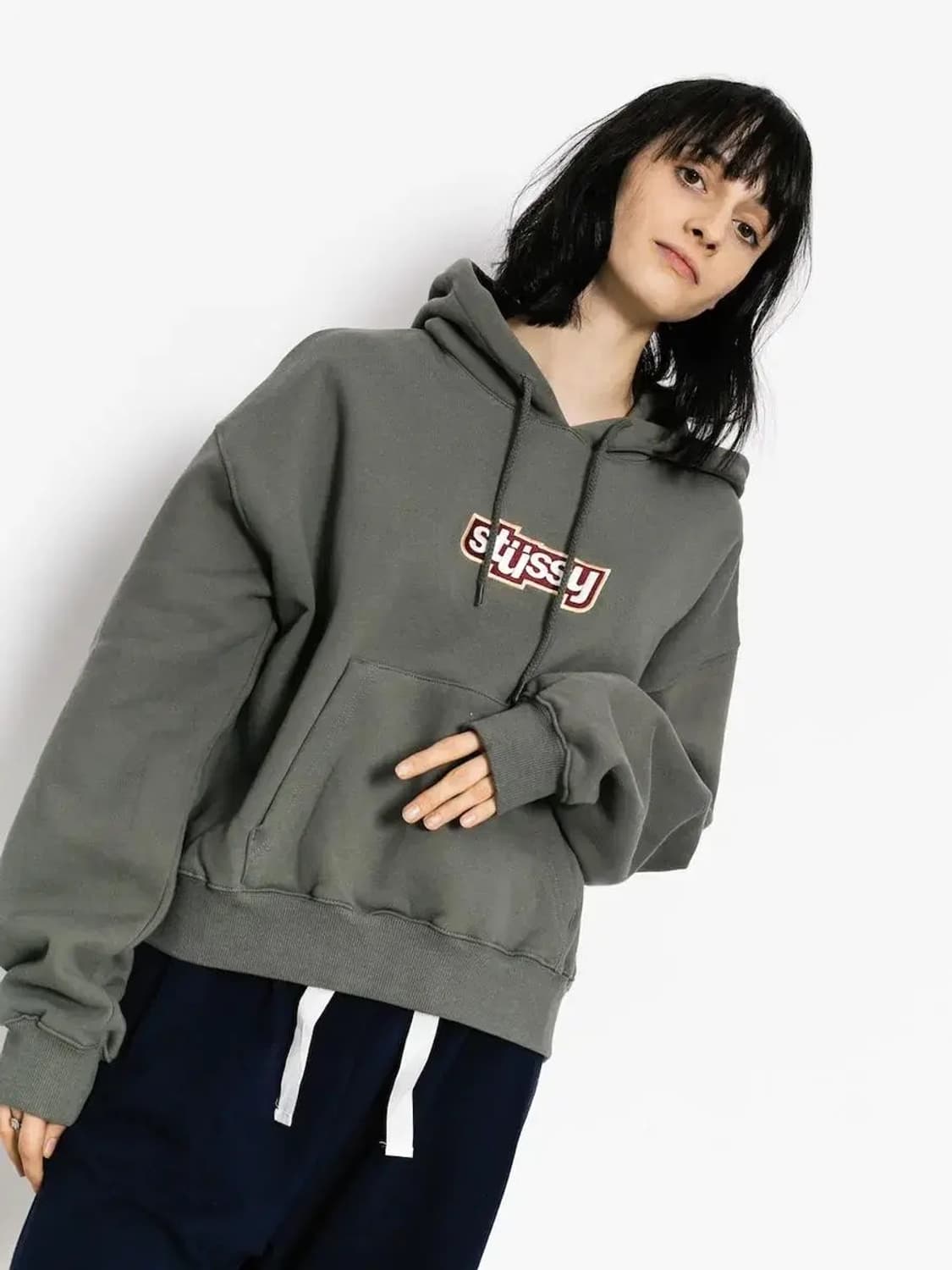 XS/ 스투시 Civil Cropped 후드티 상품이미지2