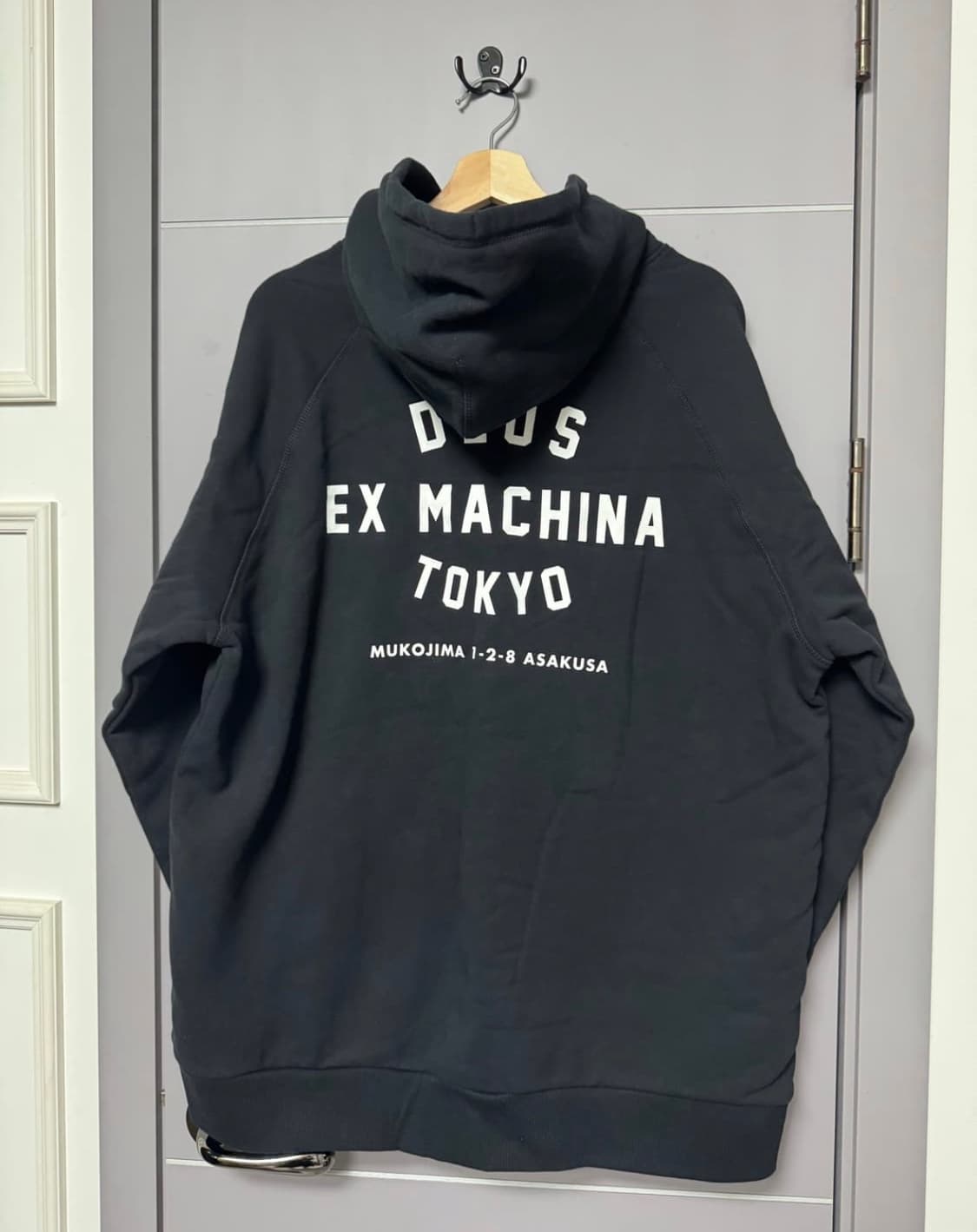 데우스 엑스 마키나 도쿄 2XL 후드티 블랙 민트급 상품이미지1