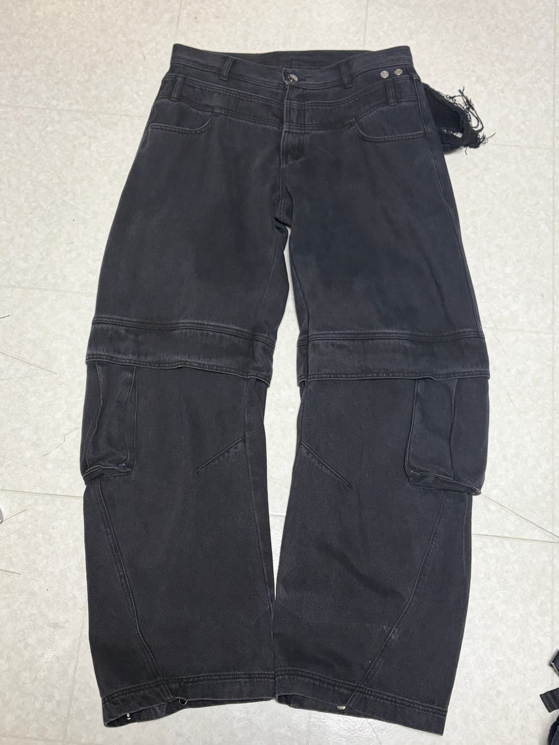 비엘알x포그서비스 커브드 팬츠 상품이미지2