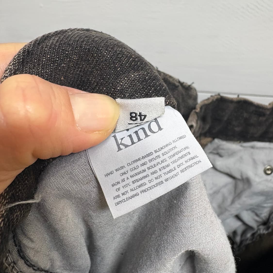 Kind 워싱 벌룬 데님팬츠  상품이미지5