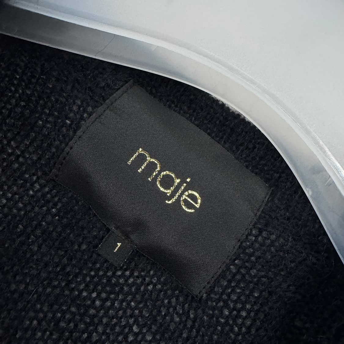 마쥬 maje 모헤어 울 롱 가디건 상품이미지2