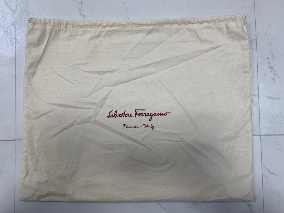 페라가모 Beige Riga Fabric 숄더백 크로스백 상품이미지4