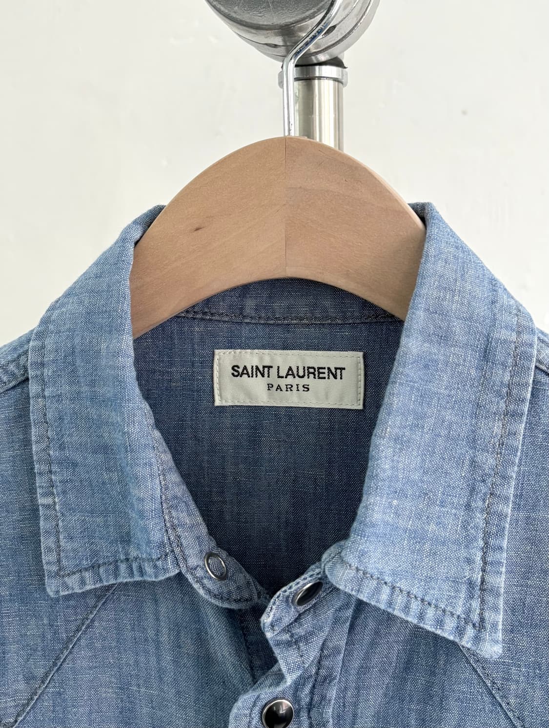 Saint Laurent 생로랑 데님 웨스턴 셔츠 상품이미지6