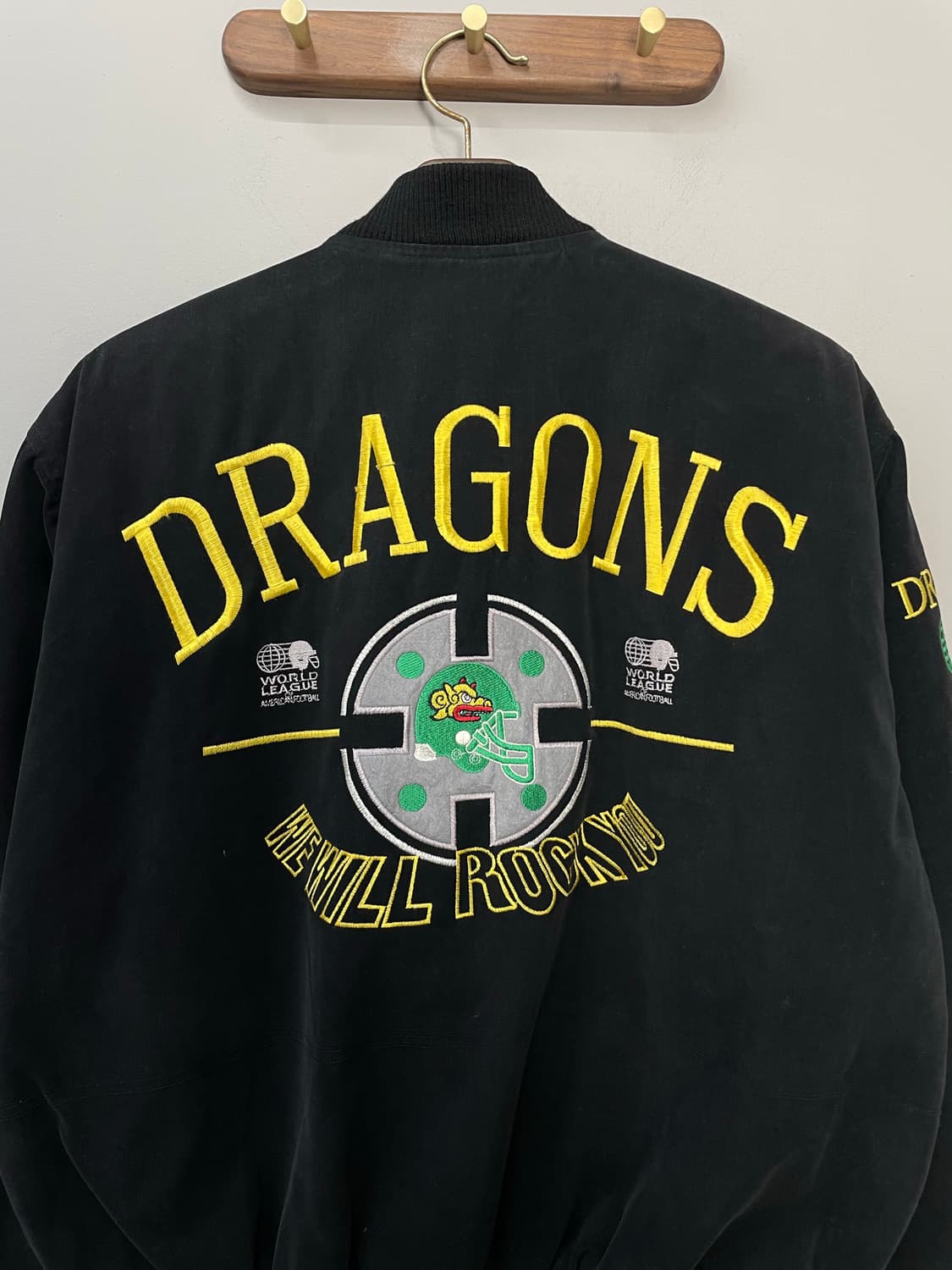 빈티지 블랙 봄버 자켓 H1099 상품이미지7