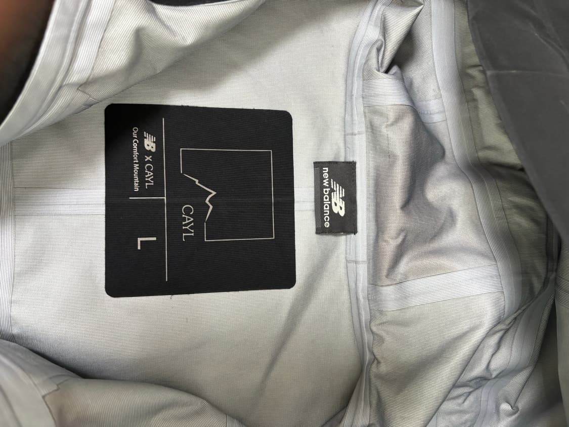 케일X뉴발란스 3L 고어텍스 자켓 L 상품이미지2
