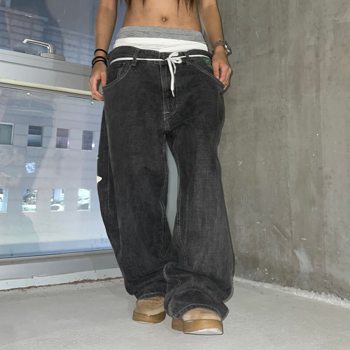 Ecko unltd big symbol baggy pants 상품이미지4