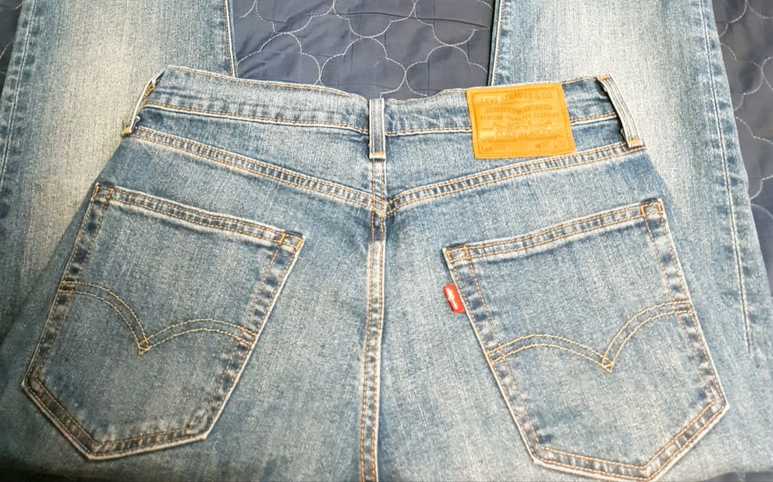 리바이스 502 빅E 테이퍼드 프리미엄 워싱 스트레치 데님팬츠 (30) 상품이미지2