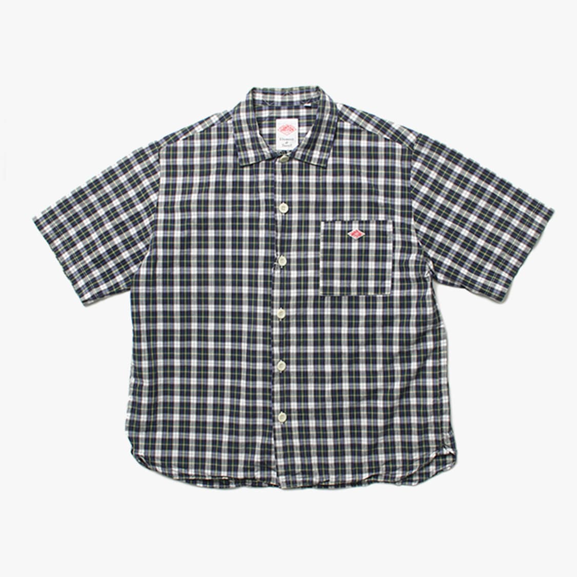  DANTON "Check Half Shirts" 상품이미지1