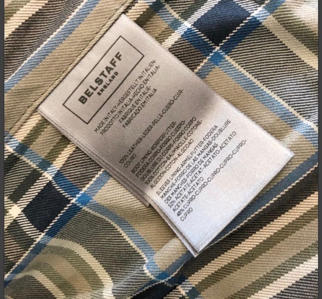 44반 마른55 새상품 매장가340만 벨스타프 가죽 레더 자켓 상품이미지6