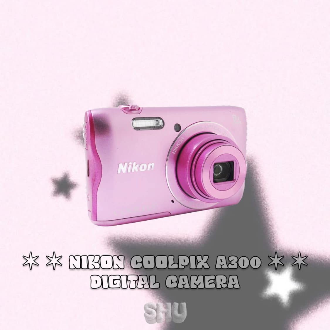 니콘 쿨픽스 A300 빈티지 디카 디지털카메라 핑크 상품이미지4