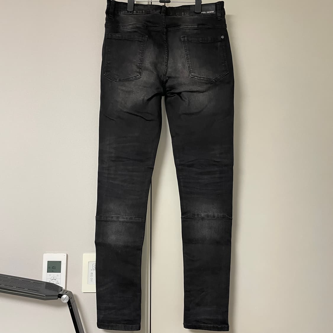 [30] 하이퍼데님 이안 블랙 상품이미지3