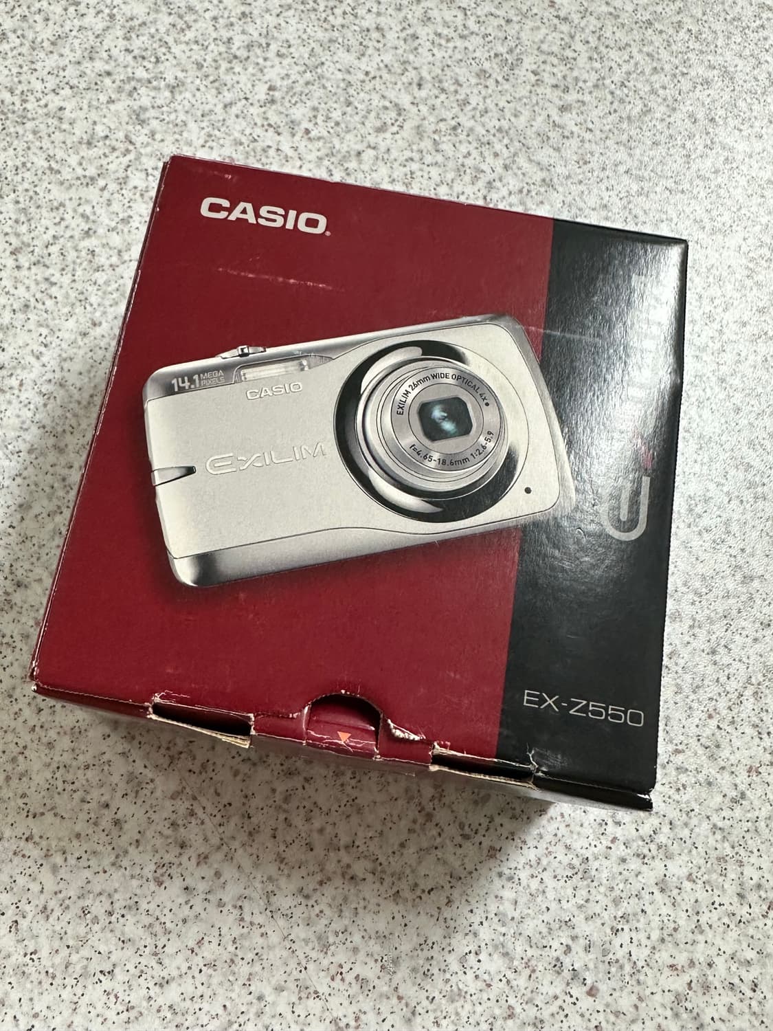 (풀박,작례o) 카시오 Casio 엑슬림 ex z550 차정원디카 상품이미지8