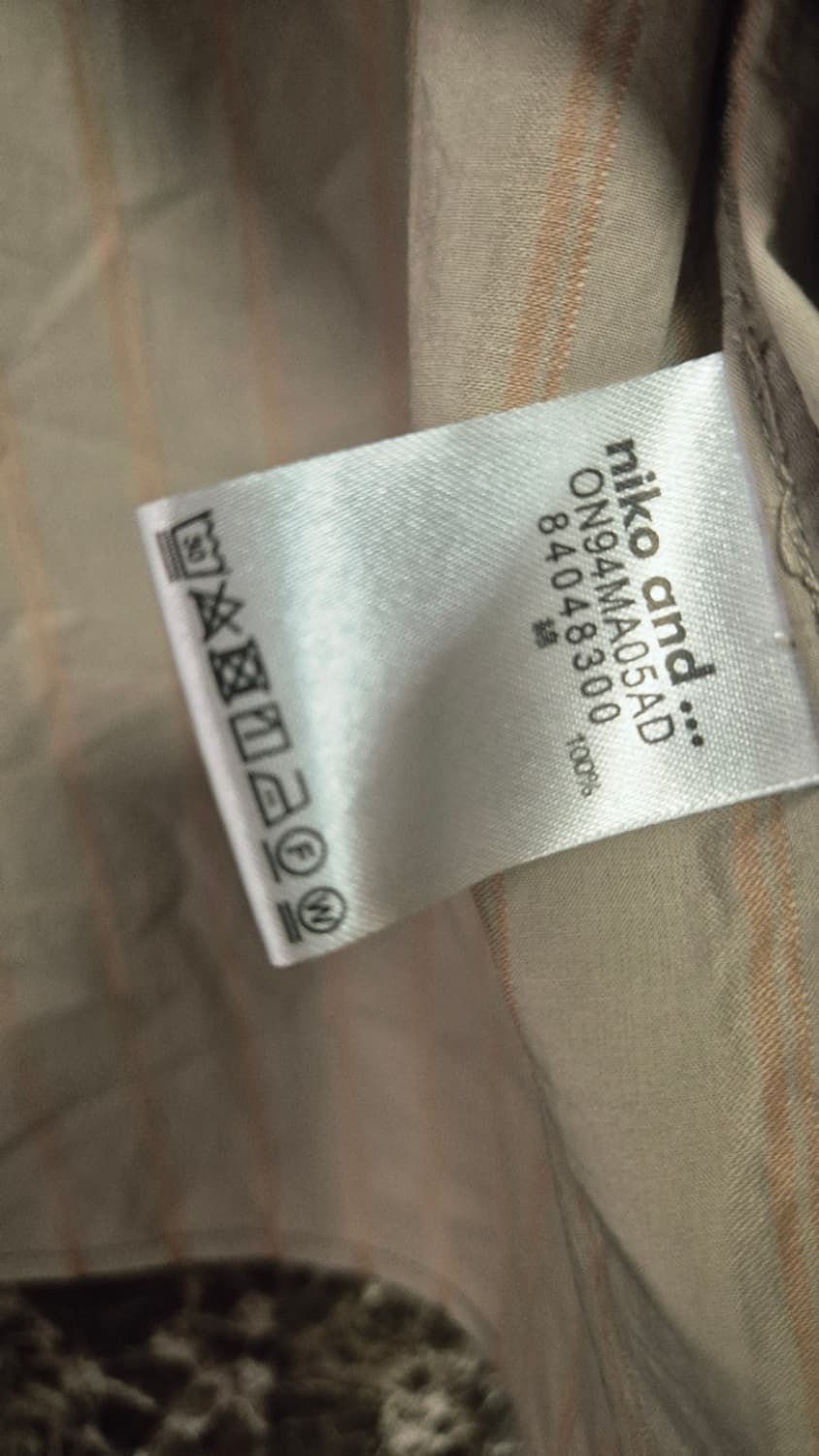 니코앤드 남방 새상품 4사이즈  상품이미지6