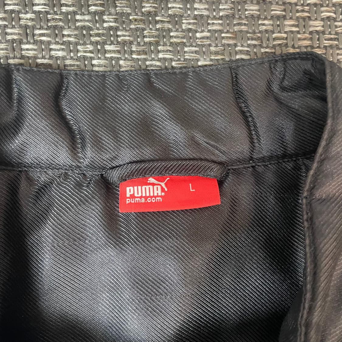 푸마 90S 올드스쿨 누빔 패딩 자켓 L 상품이미지4