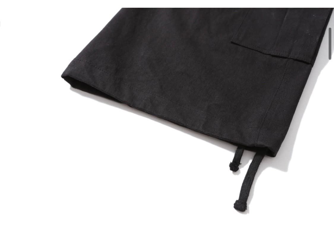 로어링라드 플레어 카고 팬츠 블랙 상품이미지9