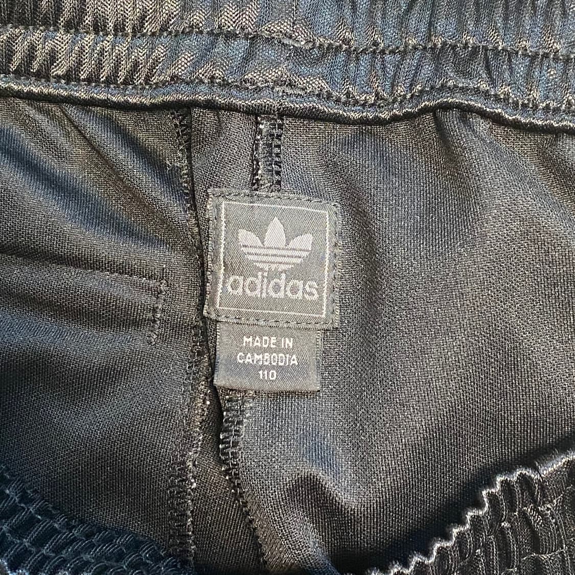 아디다스 빈티지 희귀 오리지널 블랙 트랙팬츠 110 상품이미지4