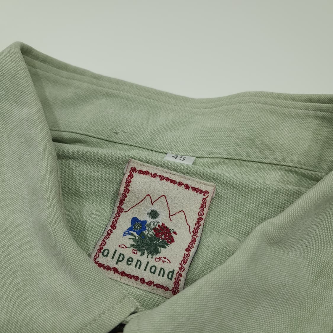 CL985 XL 알펜랜드 80s 독일 트라흐텐 바바리안 알펜셔츠 상품이미지3