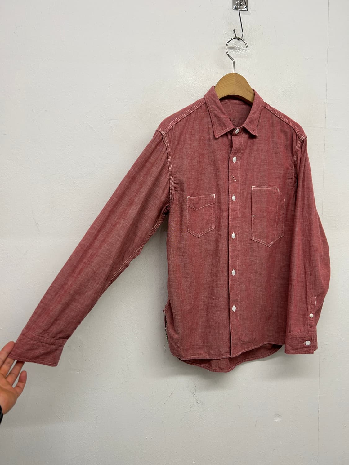 써니스포츠 샴브레이 셔츠 (JAPAN MADE) 상품이미지2