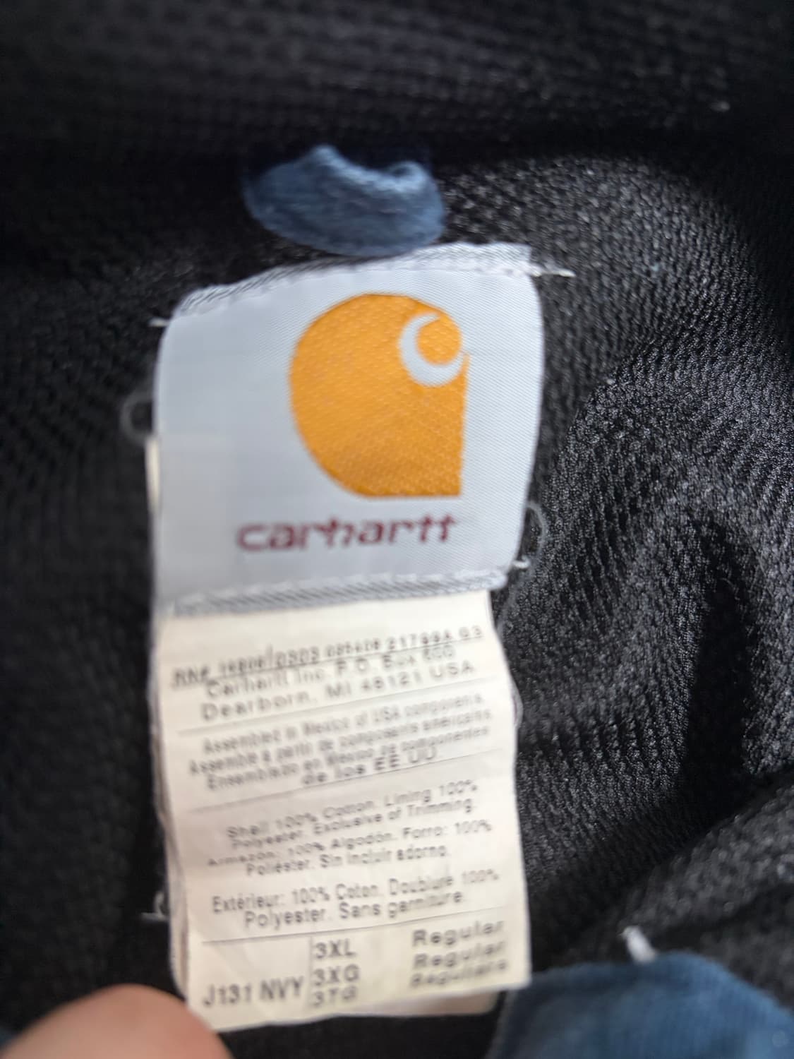 칼하트 j131 워크자켓 상품이미지2