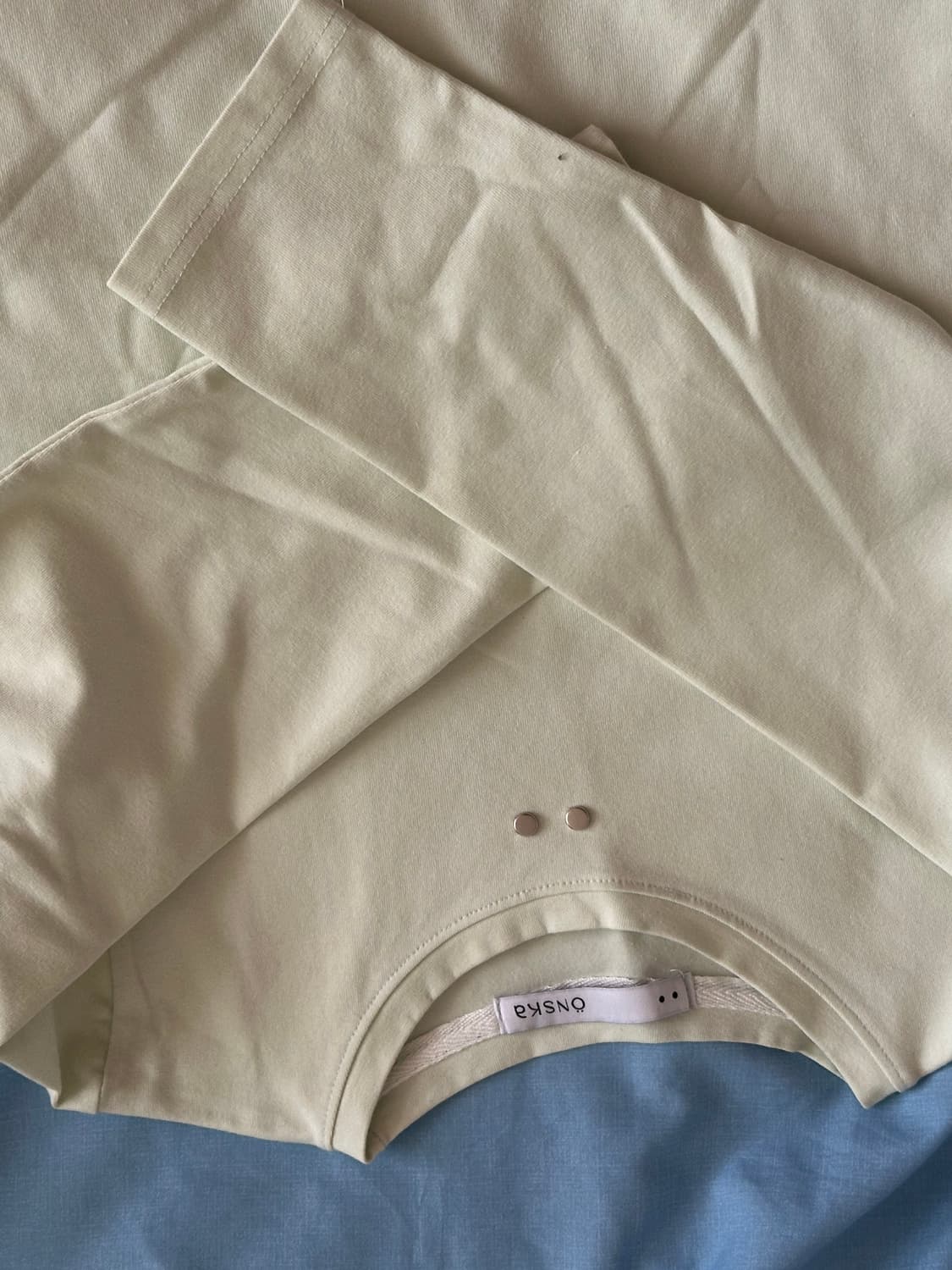 COMFY 3/4 SLEEVE T (MELON) 상품이미지4