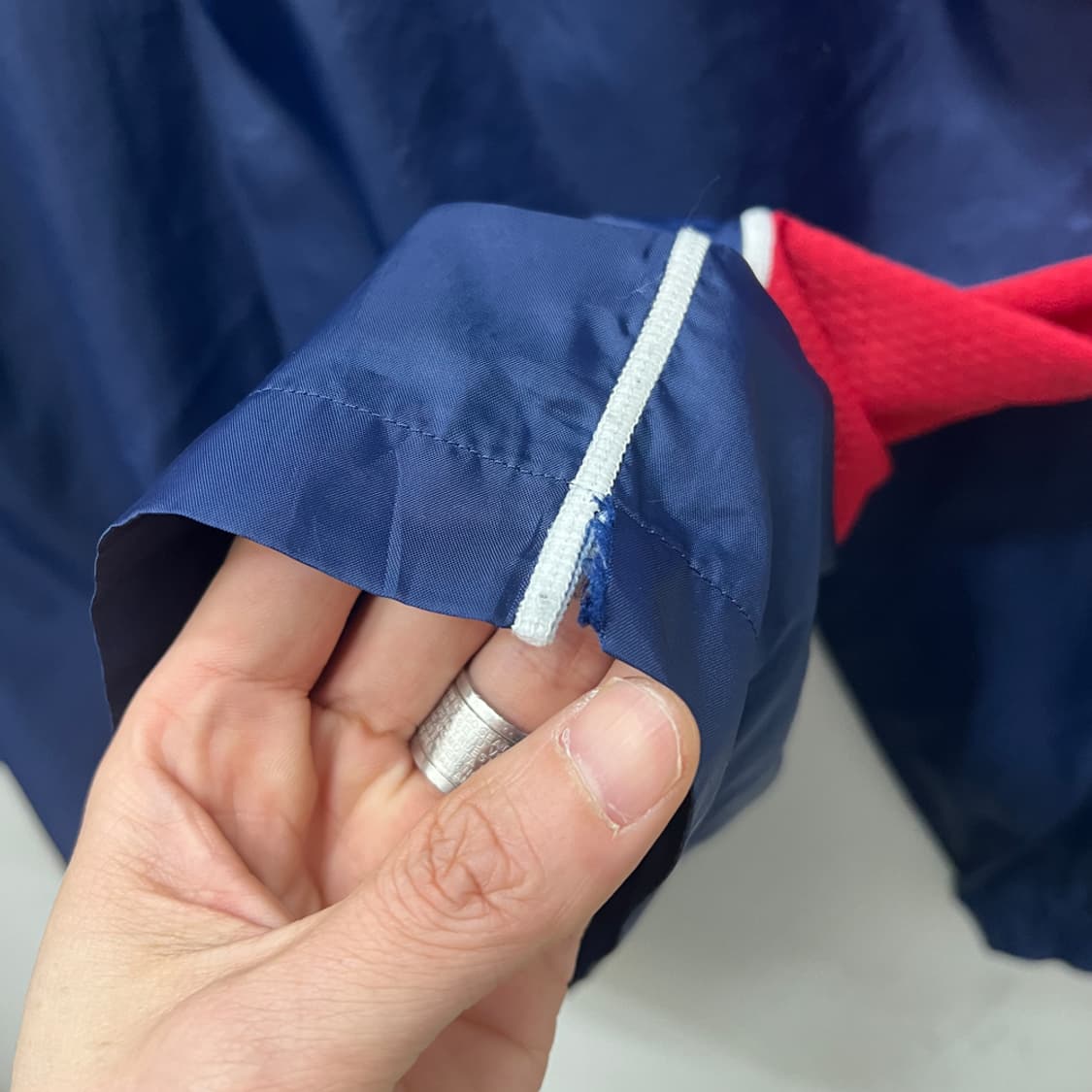 아디다스 스트라이커 바람막이 웜업 XL급 상품이미지6