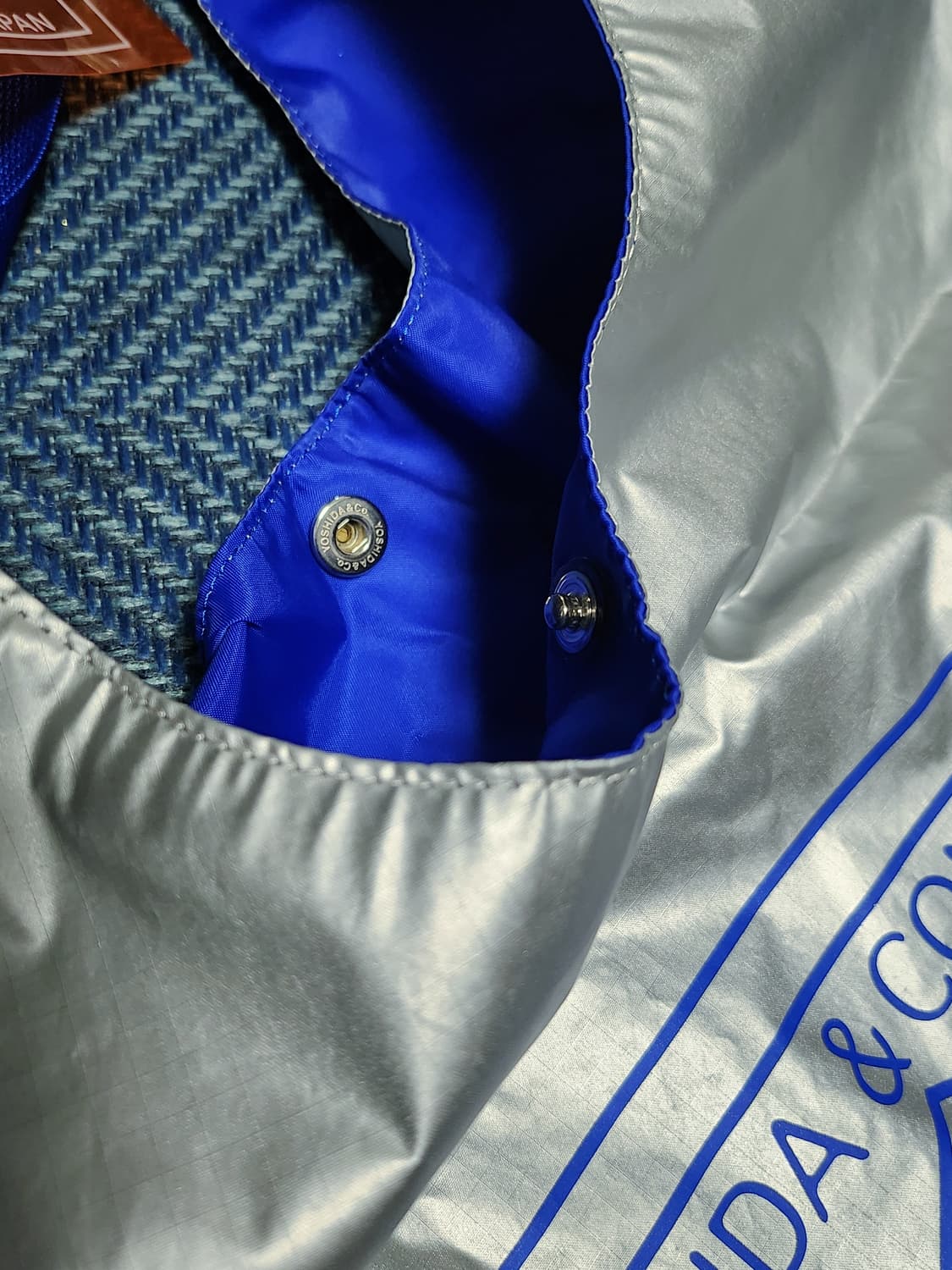 (새상품) 포터 그로서리백 실버 부산 한정판 상품이미지6