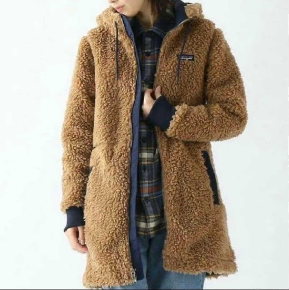 파타고니아 더스티 메사 파카 여성용 미디엄 사이즈 네스트 브라운 색상 상품이미지1