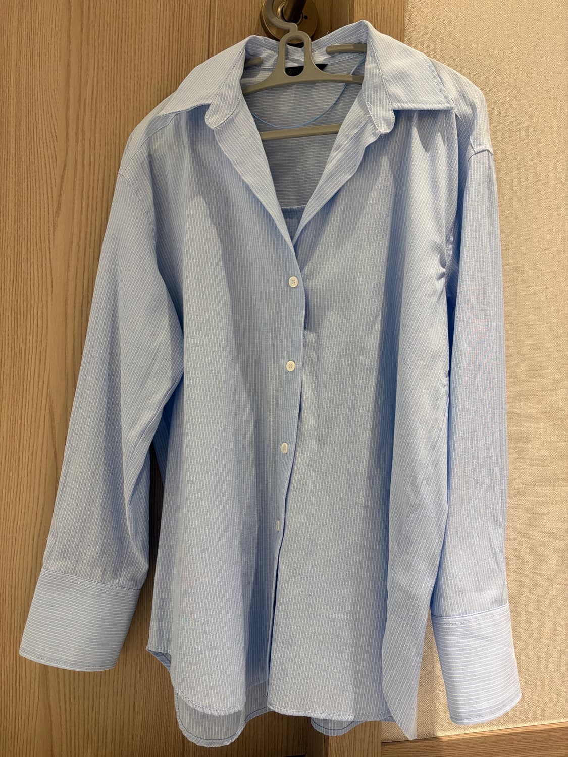 자라 스트라이프 셔츠 상품이미지3