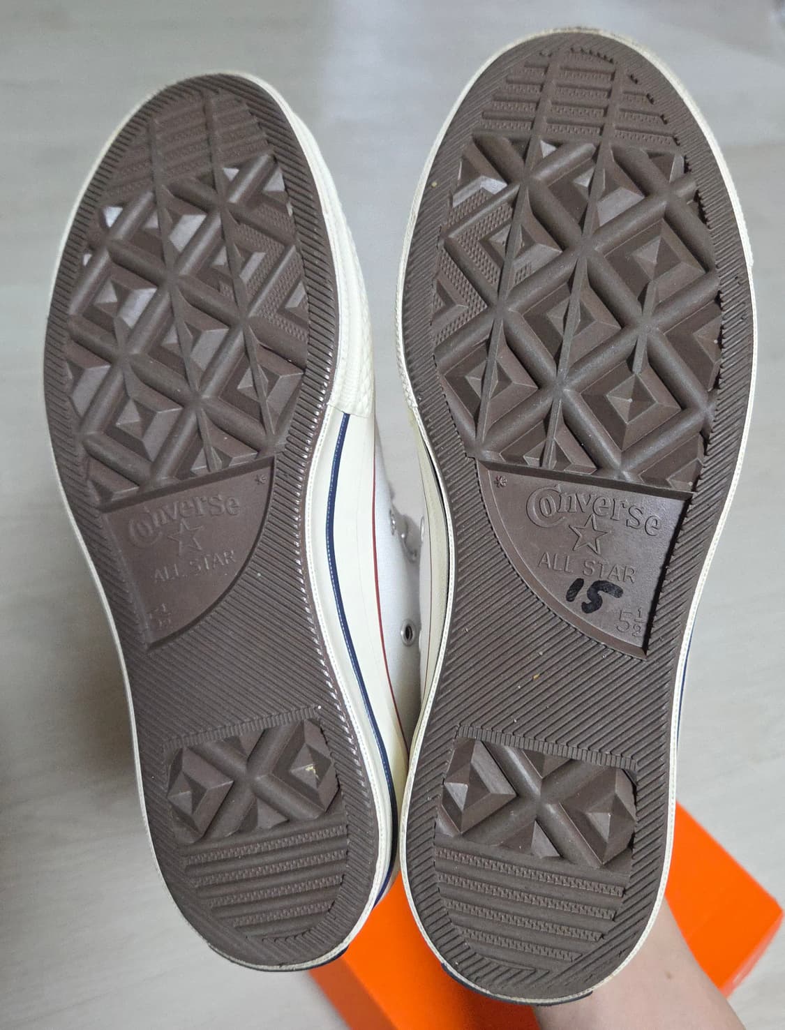 컨버스 척70 하이 빈티지 화이트  상품이미지8