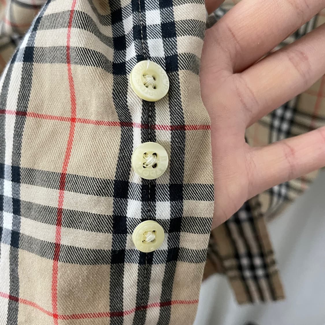버버리 노바체크 셔츠   상품이미지5