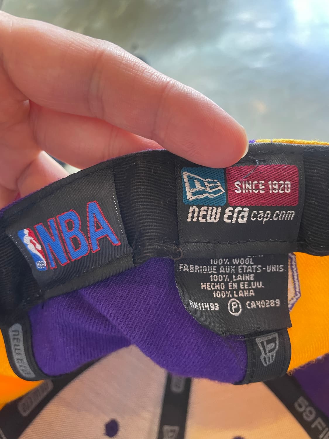 뉴에라 NBA LA LAKERS 코비 브라이언트 7 8/5 상품이미지9