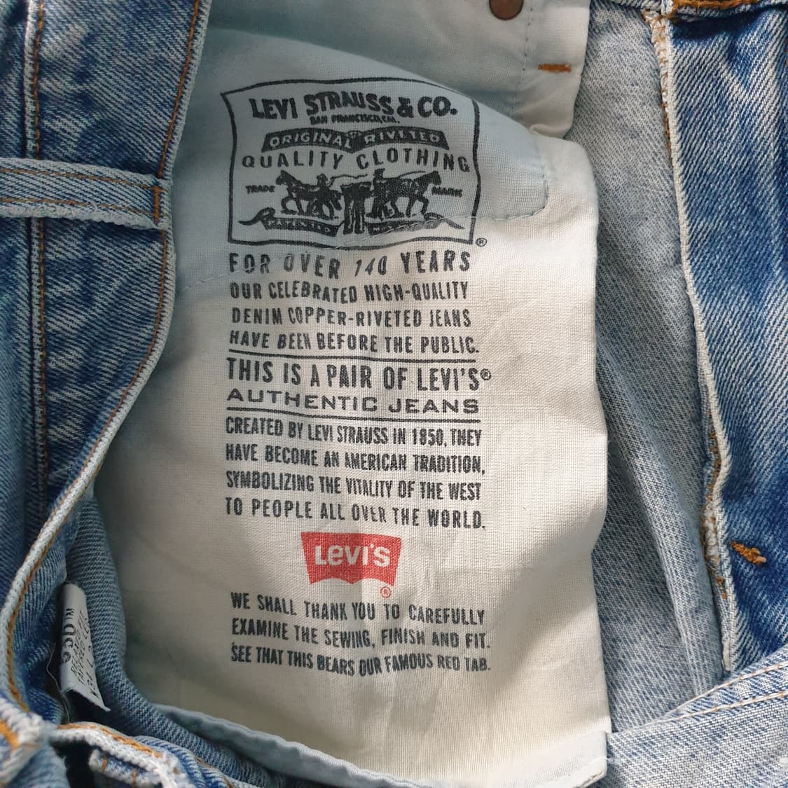 LEVI'S 550 데님 팬츠 상품이미지8