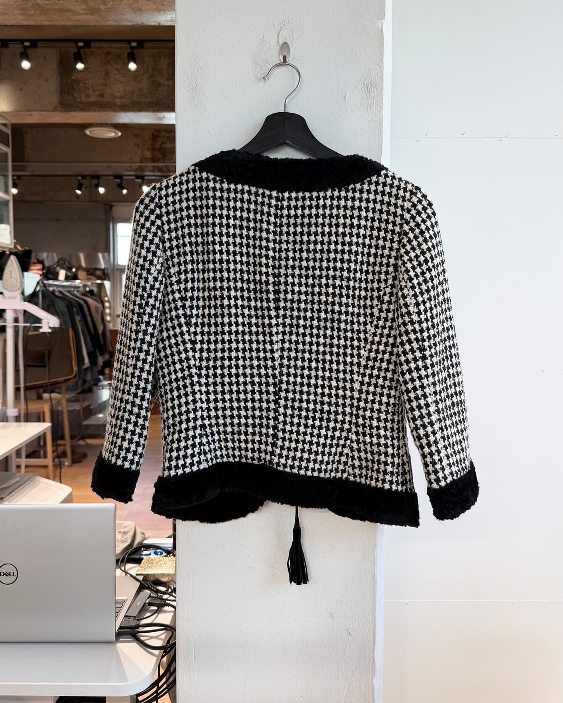 히로코 비스 블랙 하운드투스 자켓  상품이미지7