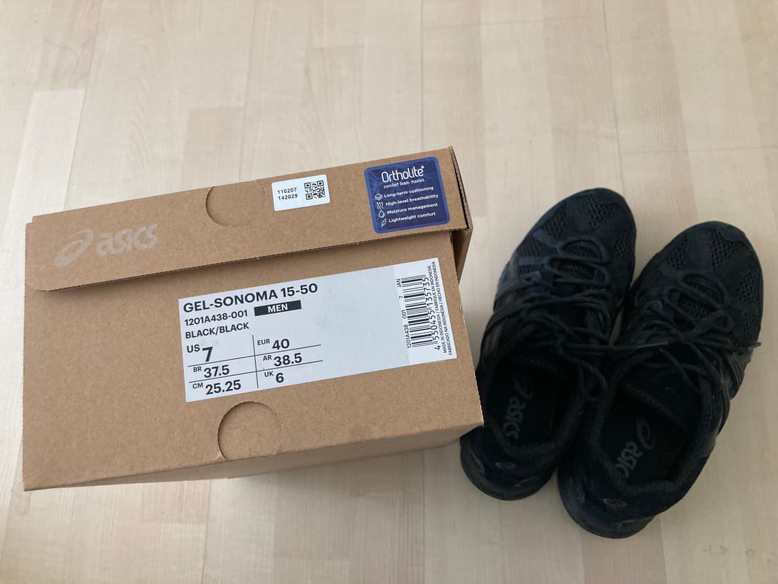 아식스 젤 소노마 15-50 블랙 상품이미지7