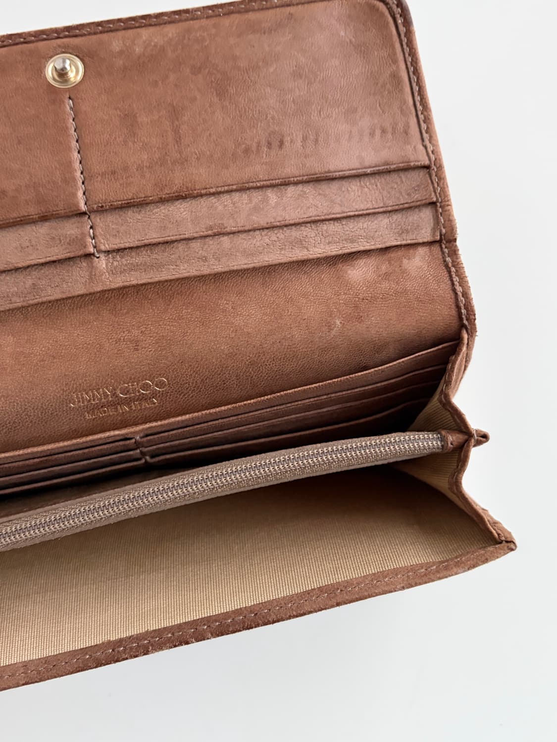지미추 빈티지 레더 장지갑 상품이미지8