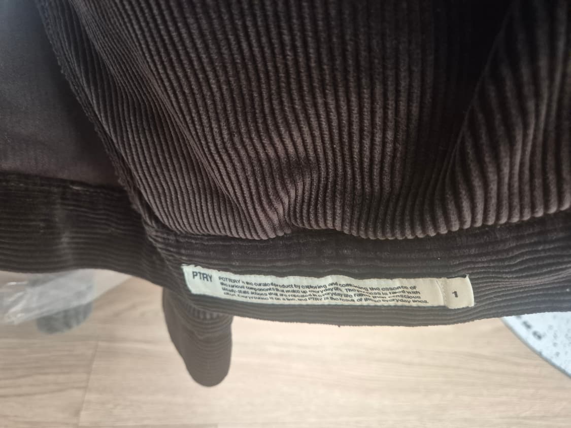 (새상품 1) 포터리 코듀로이 트러커 자켓 타입 3 브라운 상품이미지4