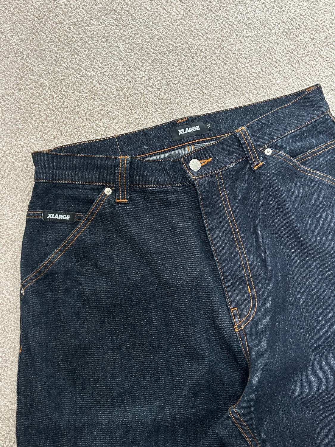 엑스라지 [34] 카고 와이드 청바지  상품이미지4