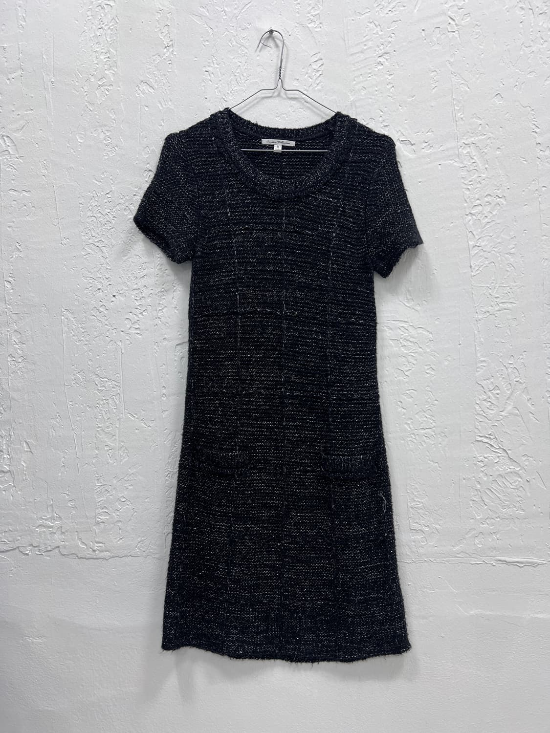 glitter tweed knit dress 상품이미지3