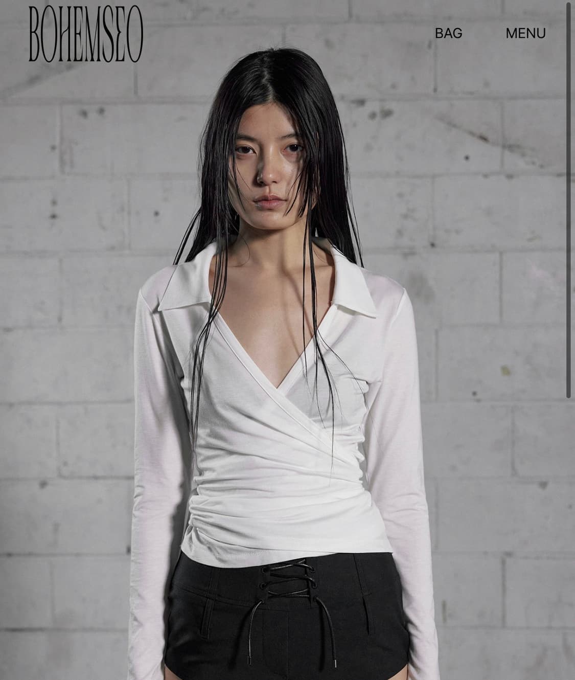 반택포) 보헤미안서울 보헴서 가디건 WRAP SHIRT CARDIGAN 상품이미지1